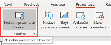 Vyberte Nacvičit s koučem.