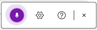 Dictate button in OneNote for Web