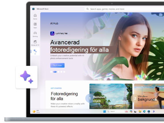 AI-verktyg i Microsoft Store